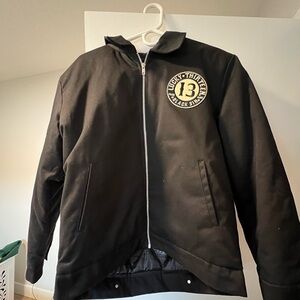 Lucky 13 motorcycle club vintage jacket. Size M